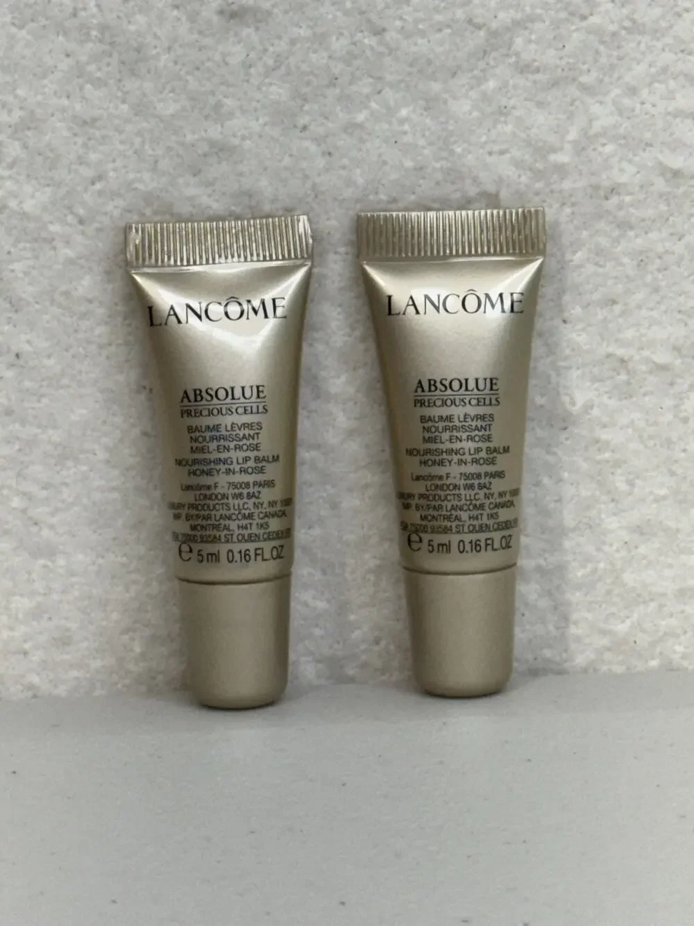 Lancome Absolue Precious Cells Nourishing Lip Balm Honey-In-Rose 2-0.16 Oz Tubes